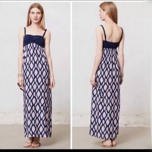 Anthropologie Lilka size medium ikat dress